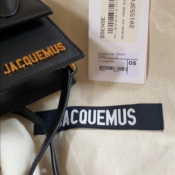 jacquemus le chiquito black with gold hardware - Picture 5 of 5